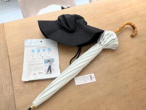 【ミニマリストの持ち物】上質なのにお手頃価格おすすめの日傘・帽子のWpc！どこで売ってる？
