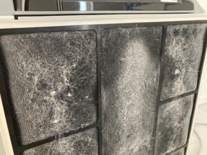 【ミニマリストの持ち物】見て使って実感！空気清浄機アトモスフィア・エアドッグの効果は？猫毛がスゴイ(笑)