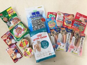 15歳肝臓ガンのシニア猫もなかのための食事